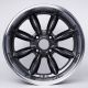 Rota RB 17x8.5 e4 4x114.3 in Royal Hyper Black